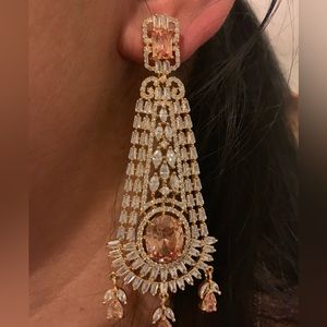 American Diamond earrings